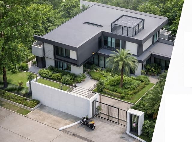 บนที่ดิน 2ไร่ 2,500ตร.ม.คฤหาสน์ Pool Villa 9นอน 5น้ำ ซาฟารีเวิลร์ ปัญญาอินทรา The Legacy Golf Club Wellness Center