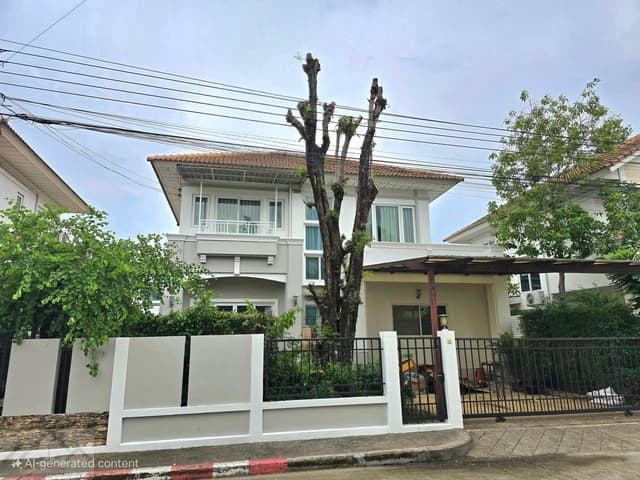 ให้เช่าบ้านเดี่ยว 2 ชั้น 55 ตรว. 4 ห้องนอน หมู่บ้านเพอร์เฟค อ่อนนุช-ลาดกระบัง เฟส 4 ใกล้โรบินสันลาดกระบัง
