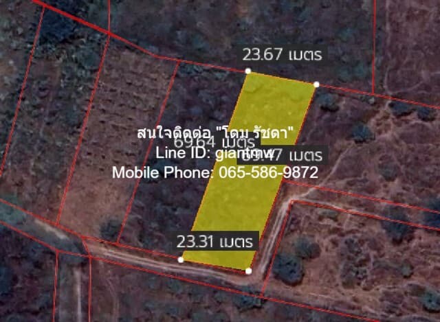 พื้นที่ดิน ที่ดิน หัวหิน จ.ประจวบคีรีขันธ์ area 0 ตรว. 0 Ngan 1 ไร่ 2500000 THB ONE PRICE!