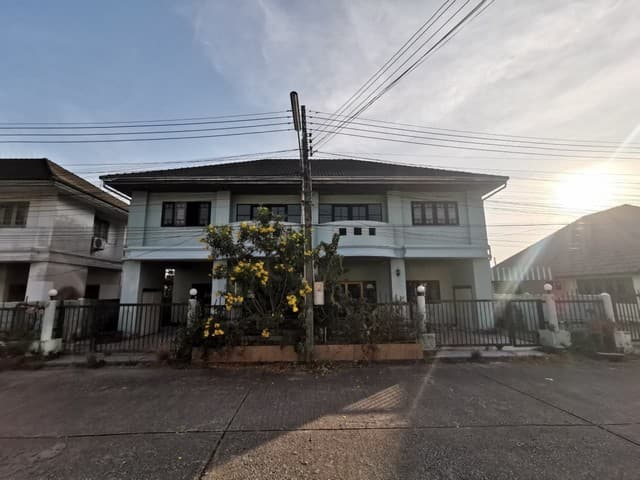 ขายบ้านแฝด หมู่บ้านโชคดี มาบข่า ถนนสุขุมวิท-ปลวกแดง ระยอง