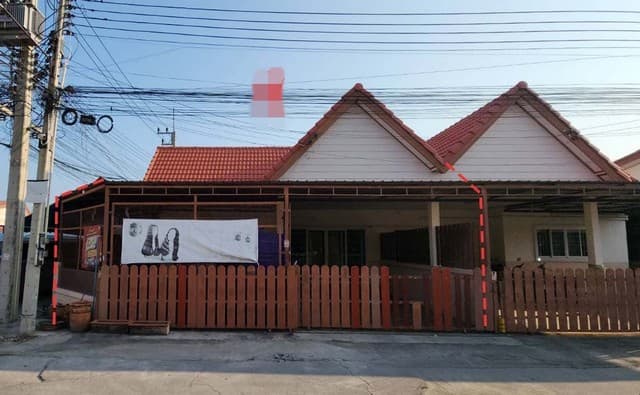 ขายบ้านแฝด หมู่บ้านชนากาญจน์ 7 ถนนกรอกยายชา ระยอง