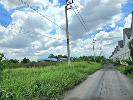 ขาย ที่ดิน 2 ไร่ 10 ตรว. ซอยกาญจนาภิเษก 4 เขตสายไหม เหมาะสำหรับทำบ้าน ออฟฟิศ ใกล้แฟชั่นไอซ์แลนด์