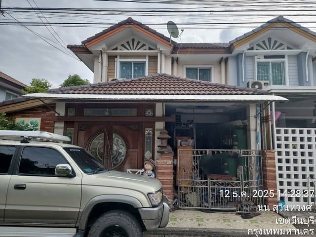 ขายทาวน์โฮม พฤกษาวิลล์ มีนบุรี-สุขาภิบาล 2 มีนบุรี กรุงเทพ