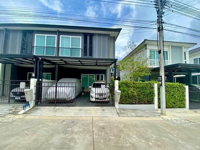 ขายบ้านแฝด หนองปรือ พัทยา หัวมุม ศุภาลัย มอเตอร์เวย์
