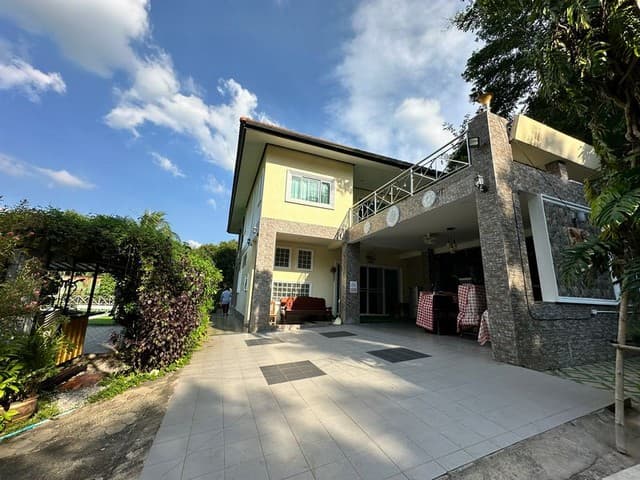 ขายที่ดินแปลงสวย พร้อมบ้านพลูวิลล่า โซนบางพระ ศรีราชา ชลบุรี FP-L02073