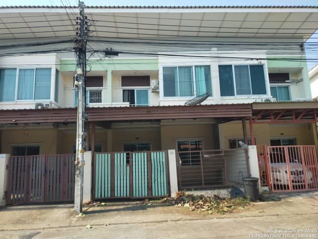 ขายทาวน์โฮม บ้านราชพฤกษ์ 11 สุวรรณภูมิ ลาดกระบัง กรุงเทพ