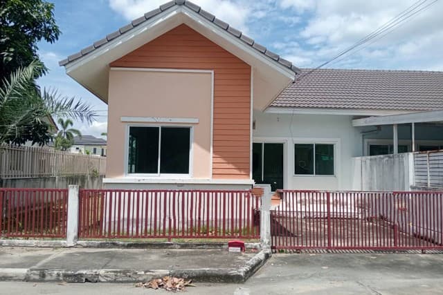 ขายบ้านแฝดชั้นเดียว หมู่บ้านทรัพย์ธานี 3 ลำผักกูด ธัญบุรี ปทุมธานี