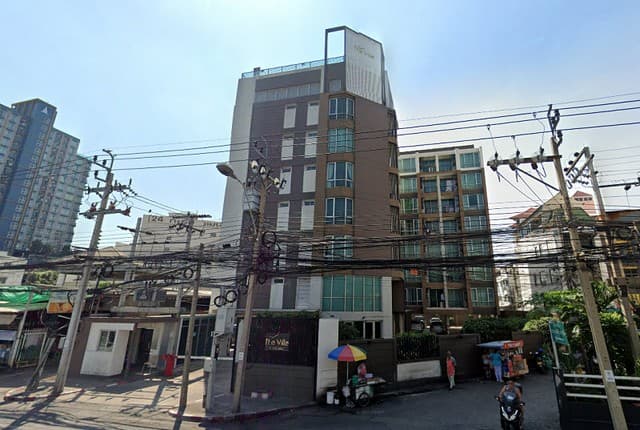 DSL-203.1 ให้เช่า คอนโด เดอะ วิลล์ เกษตรศาตร์ The Ville Kasetsart ชั้นทั้งหมด 8 ชั้น 34 ตร.ม. 12000 บาทต่อเดือน ชั้นที่ 3