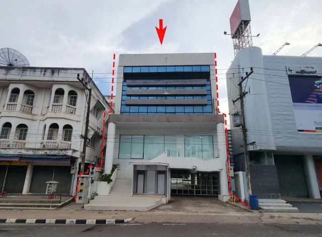 ขายสำนักงาน 4 ชั้น อำนาจเจริญ ถนน ชยางกูร เมืองอำนาจเจริญ
