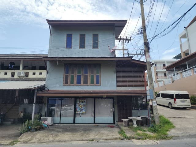 ขายอาคารพาณิชย์ ซอยหาดเฉวง 6 ถนนทวีราษฎร์ภักดี สุราษฎร์ธานี