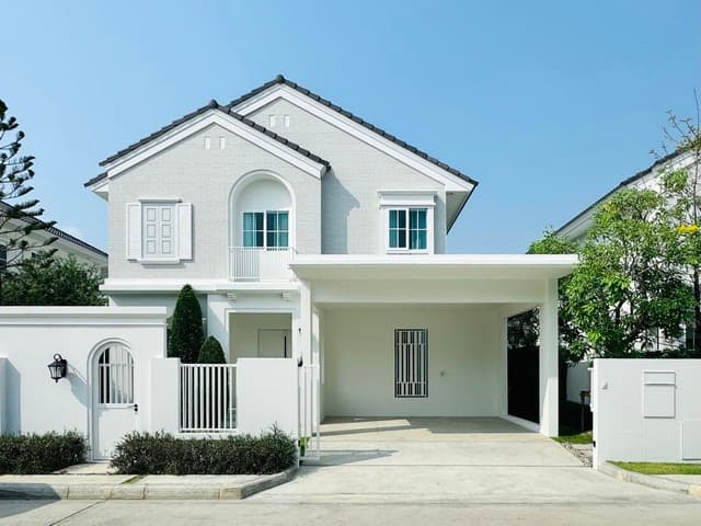 ให้เช่าบ้านเดี่ยว 2 ชั้น 190 ตรม. 3 ห้องนอน โครงการชัยพฤกษ์ บางนา กม.15 Chaiyapruek Bangna km.15 ใกล้ Central Village