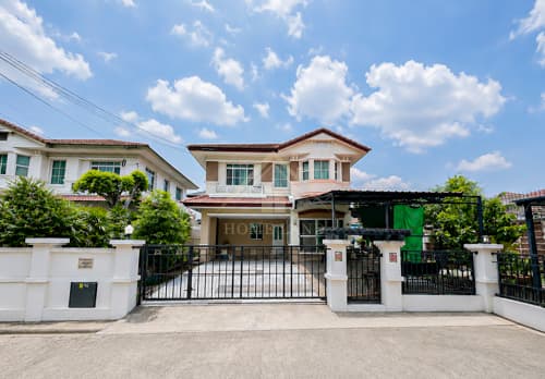 BHL1284 บ้านเดี่ยว 2 ชั้น หมู่บ้าน ชัยพฤกษ์ บางบัวทอง นนทบุรี โซนบ้านบนเนิน (หลังริม)