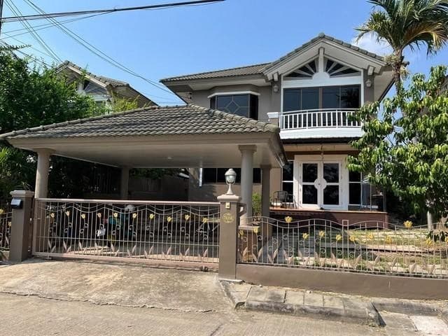 ให้เช่าบ้านเดี่ยว 2 ชั้น เขตมีนบุรี หมู่บ้าน ศุภาลัยแกรนด์เลค ถนนคุ้มเกล้า ซอยคุ้มเกล้า10 วิวหน้าบ้านเป็นทะเลสาป