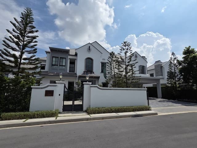 BH4183 ขาย / ให้เช่าบ้านหรู NANTAWAN พระราม 9 – กรุงเทพกรีฑาตัดใหม่ บ้านเดี่ยวระดับ Ultra Luxury พร้อมอยู่