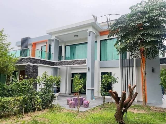 ขายด่วน!บ้านเดี่ยว2ชั้นModern Luxuryพร้อมเข้าอยู่บ้านสวยBuilt-Inทั้งหลัง อ.เมือง จ.ระยอง