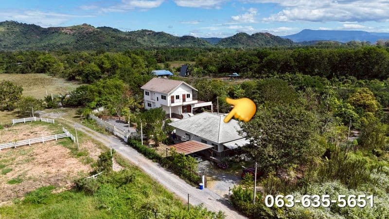 ขายบ้านสวน 1 ไร่ 56 ตรว. ต.เขาพระ อ.เมืองนครนายก เข้าซอยจากถนนสุวรรณศรซอย 6 ประมาณ 450 เมตร
