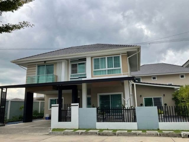 กาญจน์กนก 12 เฟส 2 เชียงใหม่ บ้านเดี่ยวหลังใหญ่ ราคาคุ้มที่สุดในโครงการ เฟอร์นิเจอร์ครบ พร้อมเข้าอยู่