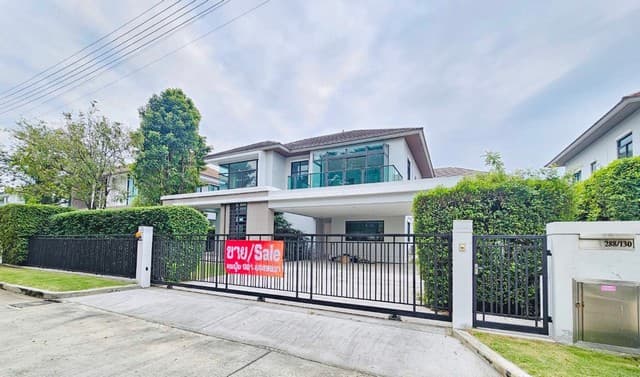 ขายบ้านเดี่ยวหรู the grand Bangna-wongwan ใกล้ท่าอากาศสุวรรรณภูมิ