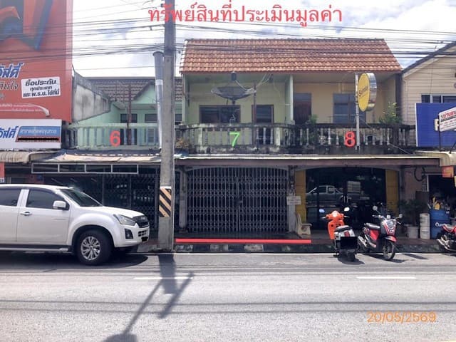 ขายอาคารพาณิชย์ เมืองสุราษฎร์ธานี ถนนพ่อขุนทะเล ราคาโปรโมชั่น