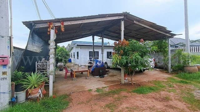 บ้านเดี่ยว 100 ตารางวา ซ.พระประภานิมิตร 28 หนองปรือ ชลบุรี ถูกมาก