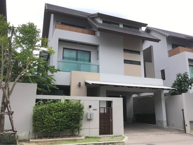 ให้เช่า บ้านเดี่ยว 3 ชั้น โครงการ ไพรเวท เนอวานา เรสซิเดนซ์ โยธินพัฒนา 11 ทำเลเลียบด่วนเอกมัย-รามอินทรา