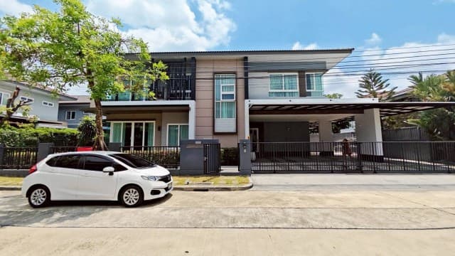 ให้เช่า #บ้านเดี่ยว หมู่บ้าน ลัดดารมย์ บางนา กม.7 #ใกล้รรนานาชาติคอนคอร์เดียน #ใกล้Megaบางนา