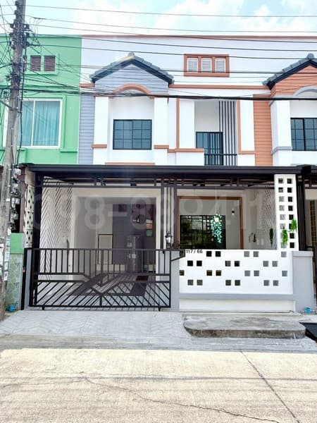 ขายทาวน์เฮ้าส์ 2 ชั้น มบ.ณัฐกานต์ ซ.สายไหม 64 เนื้อที่ 21 ตรว 4 ห้องนอน 2 ห้องน้ำ จอดรถได้ 1-2 คัน พร้อมของแถมในบ้าน