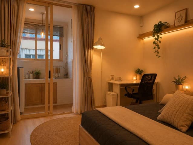 ให้เช่า PP Condo ห้องแต่งครบ พร้อมอยู่ ใกล้ Central Festival