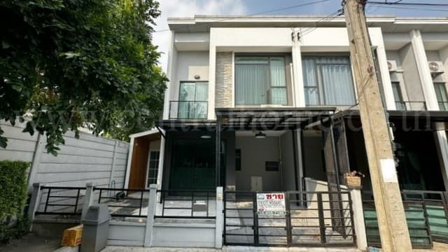 ขายด่วน ทาวน์โฮม พลีโน่ ปิ่นเกล้า-จรัญฯ หลังริม ใกล้ SRT สถานีบางบำหรุ