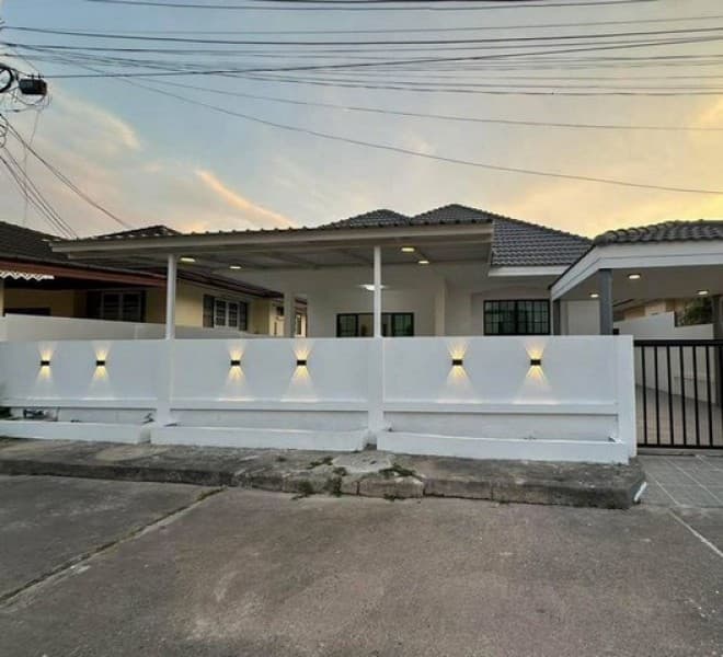 ขายบ้านเดี่ยว หมู่บ้านพนาวัลย์นคร ศรีราชา พร้อมอยู่ ฟรีค่าโอน TP-H2333