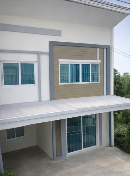 ทาวน์โฮม 2 ชั้นรังสิต-คลองสอง 3 นอน ฟิวเจอร์พาร์ค รังสิต 2.8กม. 18 ตร.ว. ใกล้ตลาดพระรูปคลอง 2 950 ม. บงกช42-46