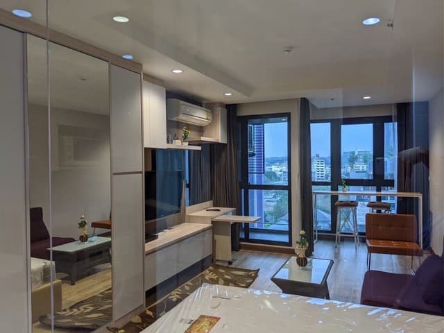 ขายคอนโดลัดดาพลัส ศรีราชา ห้องสวย ตกแต่งครบ พร้อมเข้าอยู่ FP-C02195