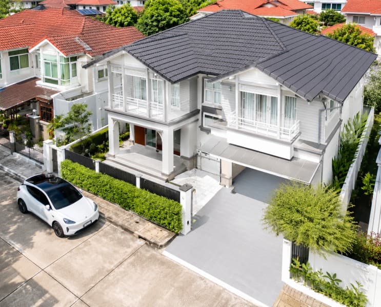 นาคนิวาส48 ตลาดนัดหัวมุม สตรีวิทยา2 คฤหาสน์ 2 ชั้นหลังมุม 3นอน 3น้ำ ตลาดสุคนธสวัสดิ์ 900 ม. 80ตร.ว.พร้อมเฟอร์ฯ เแยกสุคนธสวัสดิ์ 700 ม.
