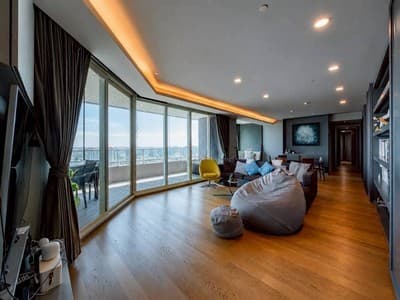 Exclusive Residence ริมแม่น้ำเจ้าพระยา ขาย Watermark Chaophraya River 283 ตร.ม. ชั้น 43 วิวแม่น้ำ