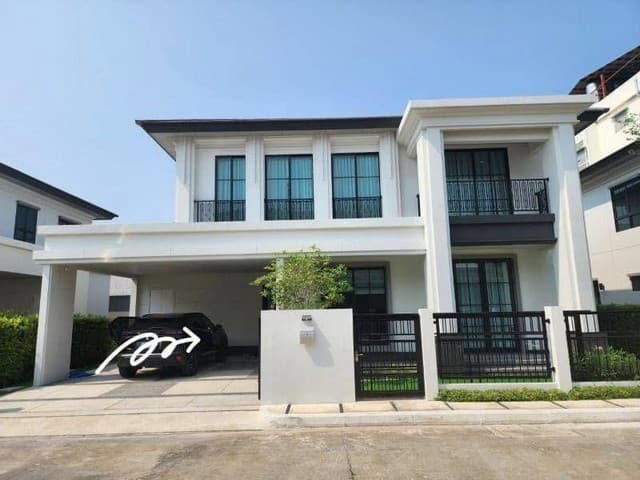 ขายบ้านเดี่ยว 2 ชั้น 63.20 ตรว. 4 ห้องนอน โครงการเศรษฐสิริ บางนา-สุวรรณภูมิ Private Zone ทิศใต้ ลมเย็นตลอดปี )