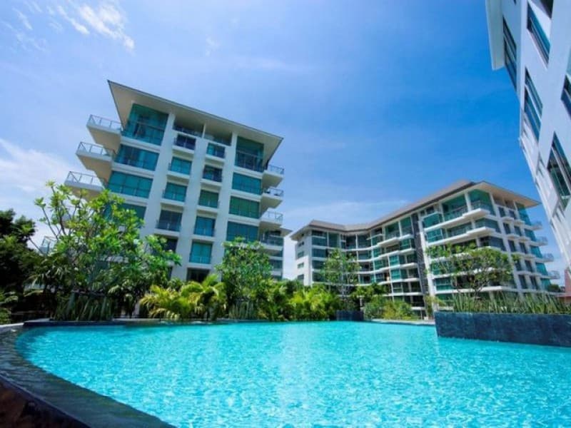 ขายคอนโด The Sanctuary Wong Amat ติดทะเลพัทยา ห้องมุม 3 ห้องนอน TP-C2351