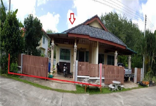ขายบ้านแฝดชั้นเดียว บ้านริมสวน ทุ่งใหญ่-นครศรีธรรมราช