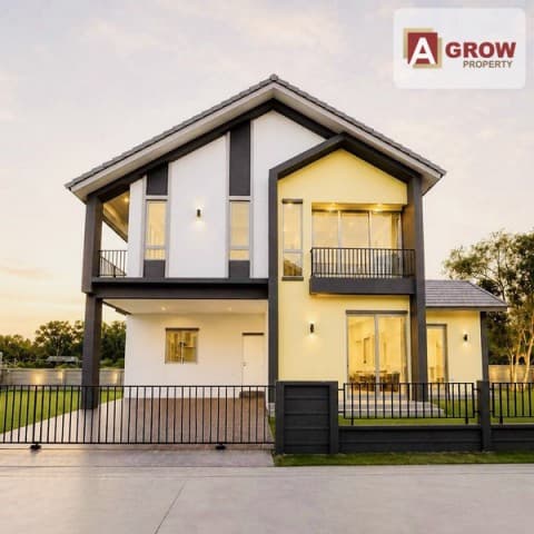 โครงการ เดอะคริสตัล บาย เพชรรัตน์ (Vaxjo) ซอยศาลาแดง-บ้านช่น บ้านสวยใหม่เอี่ยม ทำเลดี พื้นที่เยอะ พร้อมอยู่