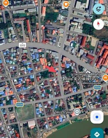 ขายที่ดินใกล้มหาวิทยาลัยมหาสารคาม อำเภอกันทรวิชัย จังหวัดมหาสารคาม เนื้อที่ 1 งาน 45 ตารางวา