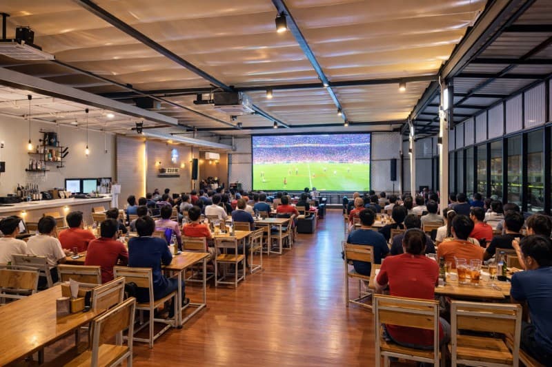 เซ้งกิจการร้านอาหาร พร้อมบาร์นั่งชิลสะพานมหาเจษฎา บางศรีเมือง MRTบางรักน้อยท่าอิฐ 2.88กม. โลตัส นอร์ธ ราชพฤกษ์ 1กม. 400ตร.ม.