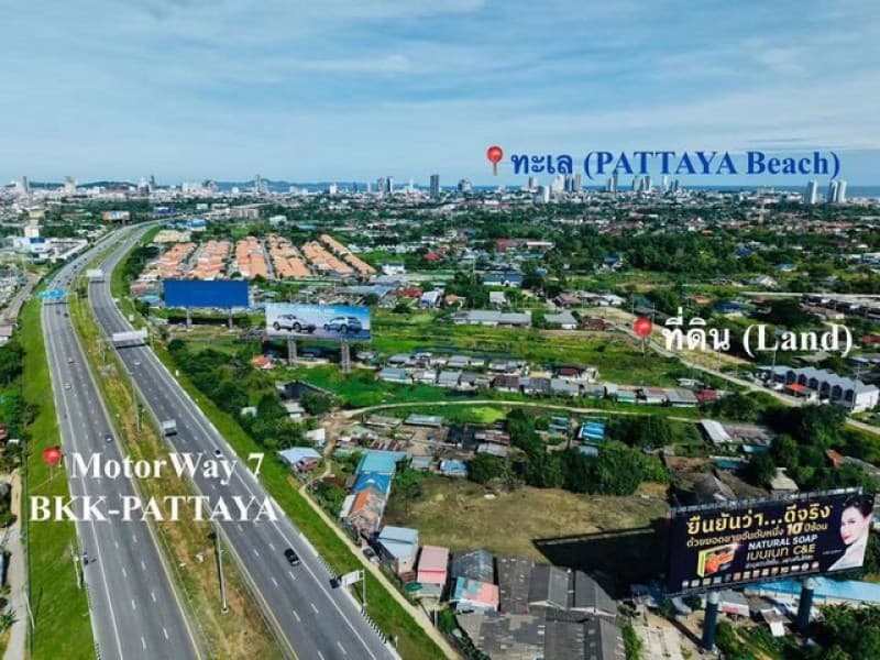 ที่ดินพัทยา หนองปรือ บางละมุง ชัยพรวิถี 14 ถมแล้ว พร้อมพัฒนา TP-L2372