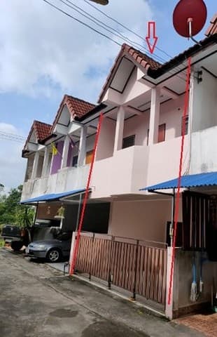ขายทาวน์เฮ้าส์ 2 ชั้น ถ.บ้านไร่-ทุ่งขมิ้น ต.บ้านพรุ อ.หาดใหญ่ จ.สงขลา