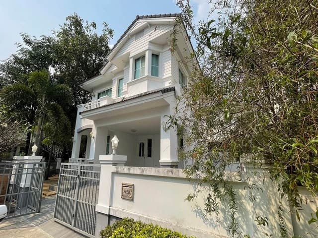 ให้เช่า บ้านเดี่ยว 2 ชั้น 79 ตรว. 4 ห้องนอน มัณฑนา อ่อนนุช-วงแหวน (สุขาภิบาล 2) ใกล้สนามบินสุวรรณภูมิ ใกล้มอเตอร์เวย์