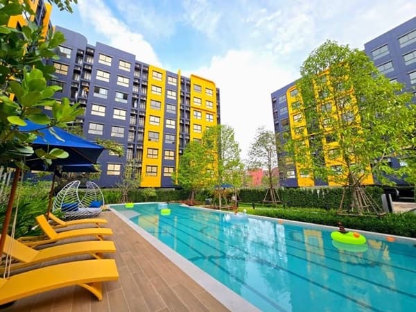 Dcondo Shine Rangsit คอนโด ใกล้ ม.ธรรมศาสตร์ พร้อมอยู่ แต่งครบ โทร 065-4496399