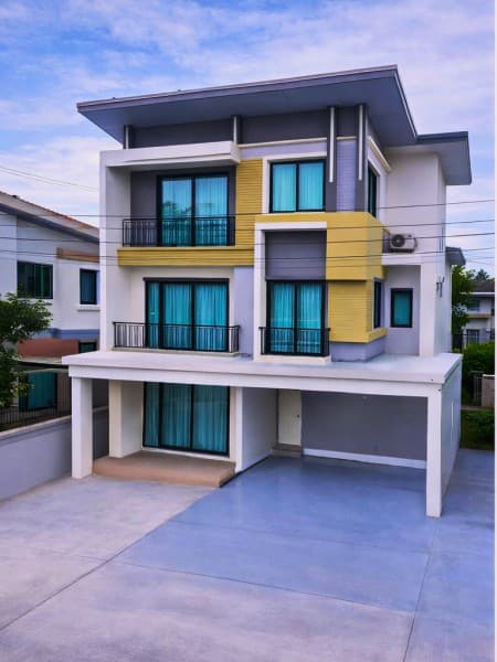 5นอน ให้เช่า สายไหม แยกจตุโชติ บ้านเดี่ยว 3 ชั้น 4 น้ำ 28-34 คฤหาสน์ 50 ตร.ว. 200 ตร.ม. 1.3 กม.วัชรพล-สุขาภิบาล5