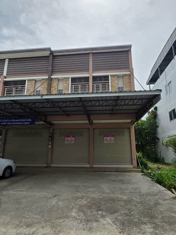 ขายตึกอาคารพาณิชย์ 2 ชั้น 2 คูหา ติดกัน (หลังริมตีทะลุกัน) นิคมพัฒนา ระยอง