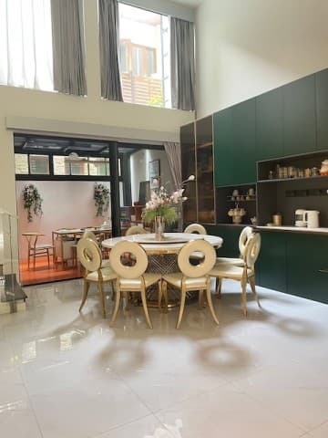 BH4235 ให้เช่าทาวน์โฮม 4 ชั้น The Park Lane สุขุมวิท 105 ลาซาล 24 บ้านหรูใกล้โรงเรียนนานาชาติ พร้อมเข้าอยู่