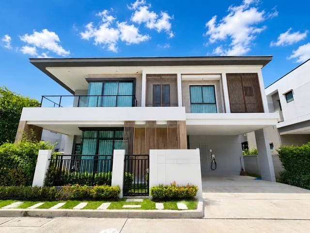 ขายบ้านเดี่ยว Bangkok Boulevard แจ้งวัฒนะ-ราชพฤกษ์ ใกล้โรงเรียนนานาชาติ SISB