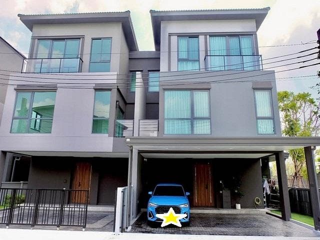 ขายบ้านแฝด 3 ชั้น 241 ตร.ม. บ้านกลางเมือง The Edition บางนา ใกล้เมกะบางนา
