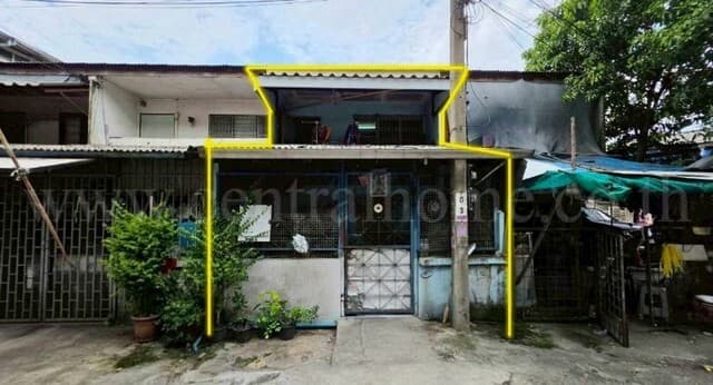 ทาวน์เฮ้าส์ 2 ชั้น 16 ตรว. จรัญสนิทวงศ์ 35 (ซอยแก้วเงินทอง 3) MRT ไฟฉาย ราคาถูก